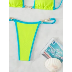 Sexy Bikini-Set - mit Metallverzierungen