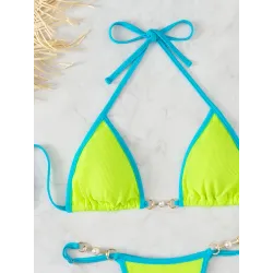 Sexy Bikini-Set - mit Metallverzierungen