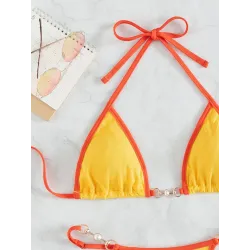 Sexy Bikini-Set - mit Metallverzierungen