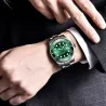 Pagani Design - Automatikuhr aus Edelstahl - wasserdicht - grün