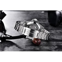 Pagani Design - automatic stainless steel watch - waterproof - blueWatches