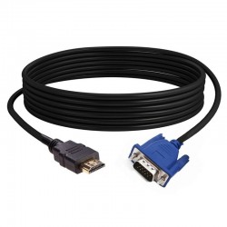 HDTV – HDMI-Stecker auf VGA – HD-15-Stecker – 15-polig – Adapter – Kabel – 1080p – 1,8 m
