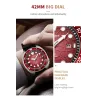LIGE - stainless steel Quartz watch - waterproof - silicone strap - blackWatches