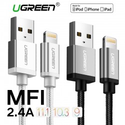 Ugreen - 24A MFi - USB zu Lightning - Datenkabel - Schnellladegerät