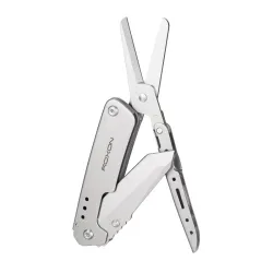 Klappbares Taschenmesser / Schere - Multitool - mit Gürtelclip