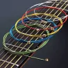 Bunte Gitarrensaiten – 6-teiliges Set