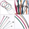 Bunte Gitarrensaiten – 6-teiliges Set