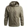 Windjacke für Herren mit Kapuze