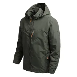 Windjacke für Herren mit Kapuze