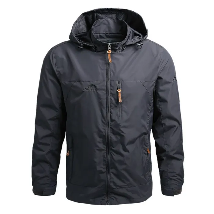 Windjacke für Herren mit Kapuze