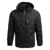 Windjacke für Herren mit Kapuze