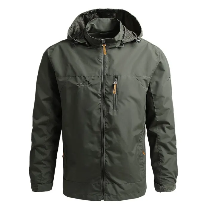 Windjacke für Herren mit Kapuze