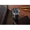 PAGANI DESIGN - mechanical watch - stainless steel - waterproof - nylon strap - blackWatches