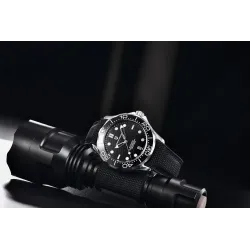 PAGANI DESIGN - mechanical watch - stainless steel - waterproof - nylon strap - blackWatches