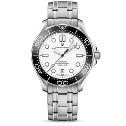 PAGANI DESIGN - mechanical watch - stainless steel - waterproof - whiteWatches
