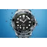 PAGANI DESIGN - mechanical watch - stainless steel - mesh strap - waterproof - blackWatches