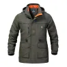 Military men's hooded jacket - windproof - waterproofJackets