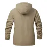 Militärische Herren-Kapuzenjacke – winddicht – wasserdicht