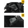 Kurze Lederjacke - dekorative Aufnäher