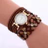 Multilayer crystal bracelet - with watchBracelets