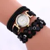 Multilayer crystal bracelet - with watchBracelets