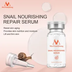 Snail extract face serum - moisturizing / whitening / anti wrinkle / anti acneSkin
