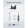 Mpow HC6 – USB-Kabel-Headset – Kopfhörer mit Mikrofon – 3,5 mm