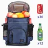 Thermo-Rucksack – Kühl-Isoliertasche – auslaufsicher – großes Fassungsvermögen – 33 l