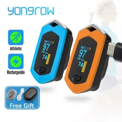 Yongrow – medizinisches digitales Fingerspitzen-Oximeter – Puls-/Blutsauerstoff-/Sättigungsmessgerät – SPO2 PR-Monitor