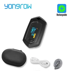 Yongrow - medical digital fingertip oximeter - pulse / blood oxygen / saturation meter - SPO2 PR monitorBlood pressure meters