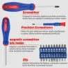 WORKPRO - Präzisions-Schraubendreher-Set - Bits - 55-teilig