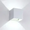 Quadratische LED-Wandleuchte - verstellbar - IP65 wasserdicht - AC85-265V - 6W