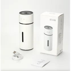 Ultrasonic air humidifier - adjustable - USB - LED - 260mlHumidifiers