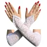 Sexy lange Spitzenhandschuhe - fingerlos