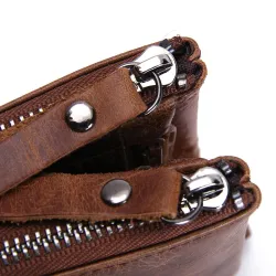 Herrenbrieftasche aus echtem Rindsleder