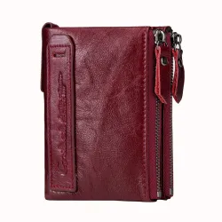 Herrenbrieftasche aus echtem Rindsleder