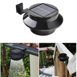 Solar-Garten-/Zaunleuchte – wasserdichte Lampe – 3 LED