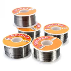 0,6/0,8/1/1,2 – 63/37 Kolophoniumkern – Flussmittel 2,0 % – Zinndraht – Lötdraht – 50 g – 100 g