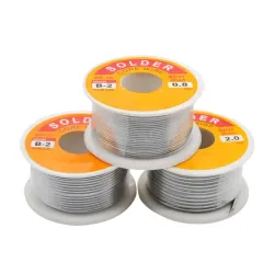 0,6/0,8/1/1,2 – 63/37 Kolophoniumkern – Flussmittel 2,0 % – Zinndraht – Lötdraht – 50 g – 100 g