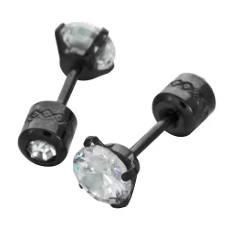 Kleine Ohrstecker mit Kristall