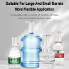 Electric water dispenser - water bottle pump - USB - button control - foldableWater filters