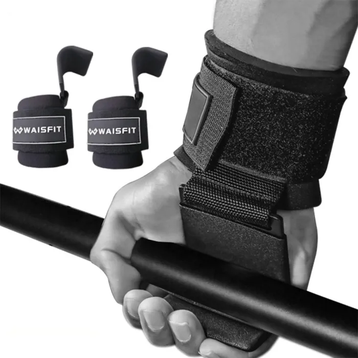 Sport-Handgelenkschlaufen – mit Hebehaken – 2 Stück
