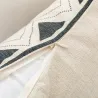 Decorative cushion cover - feathers / flowers - 45cm * 45cmCushion covers