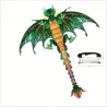3D pterosaur - green dinosaur - kite - with 100 m lineKites