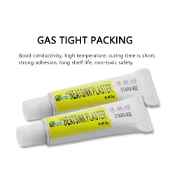 Wärmeleitpaste - Fett - Leitkleber - Gips - 5 gr