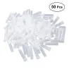 Transparent plastic tubes - mini flower holder - water container - 50 piecesGarden
