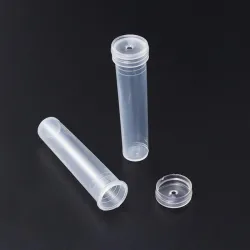 Transparent plastic tubes - mini flower holder - water container - 50 piecesGarden