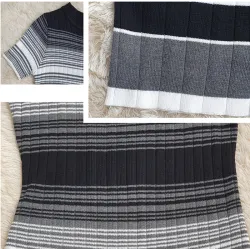 Elegant striped mini dressDresses