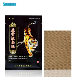 Sumifun - Tigerbalsam - Schmerzlindernde Pflaster - Rücken-/Nackenmuskulatur/Gelenke - 100 Stück