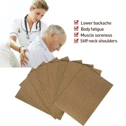 Sumifun - Tigerbalsam - Schmerzlindernde Pflaster - Rücken-/Nackenmuskulatur/Gelenke - 100 Stück
